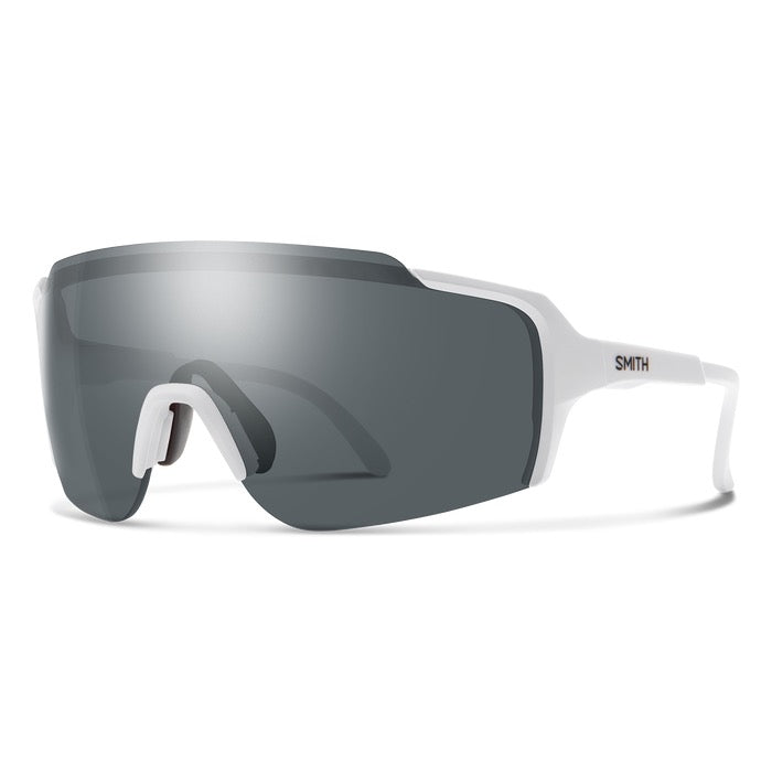 Smith Flywheel Sunglasses, Matte White / Gray,  Full View