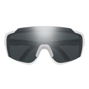 Smith Flywheel Sunglasses, Matte White / Gray,  Front View