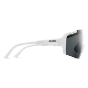 Smith Flywheel Sunglasses, Matte White / Gray,  Side View