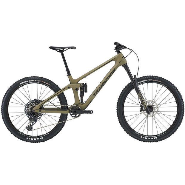 2022 Transition Scout GX Carbon, Olive Green. Full view. 