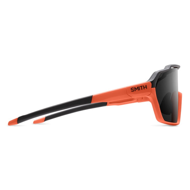 Smith Shift MAG Sunglasses, Black Matte Cinder / Chromapop Black Lens, Side View