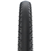 Schwalbe G-One RS - 700 x 45 Gravel Bike Tire, Black/Tan, Tread View