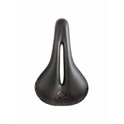 Terry Women's Butterfly Chromoly Gel Saddle, Black, Top View
