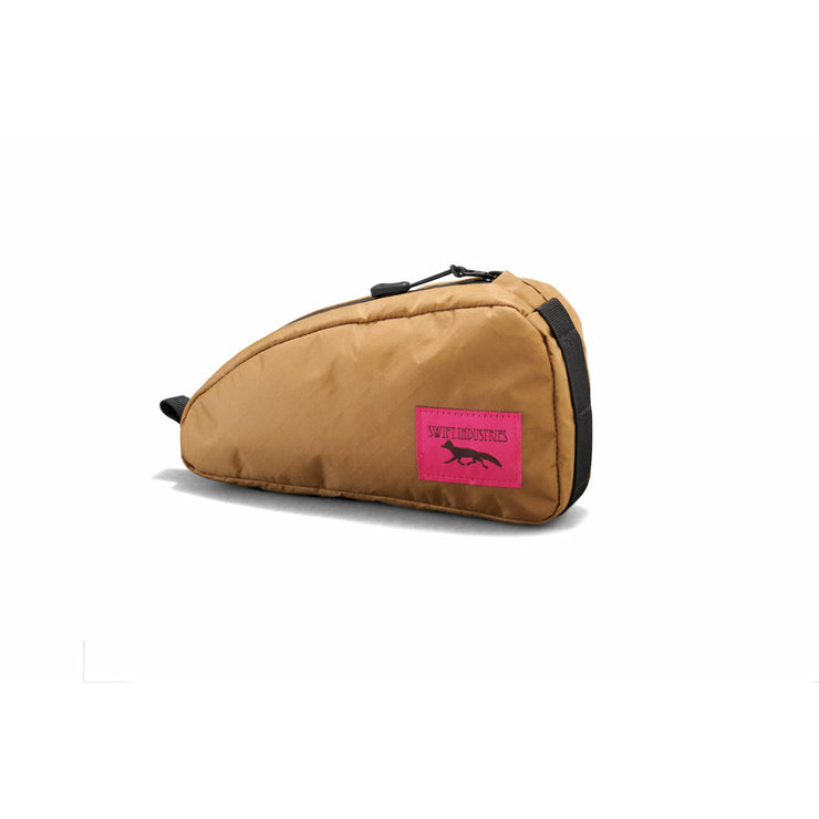 Swift Industries Moxie Top Tube Bag, Coyote, Full View