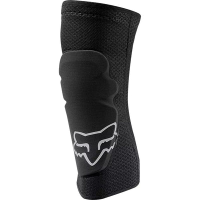 Fox Enduro Knee Guard, Black, Front View