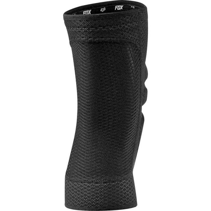 Fox Enduro Knee Guard, Black, Rear View