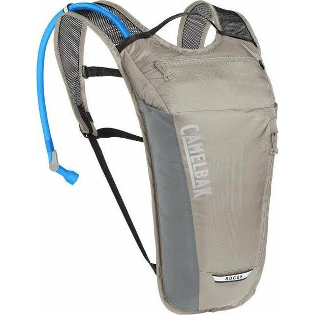 CamelBak Rogue Light 70oz Hydration Pack, Silver/Black, Full View