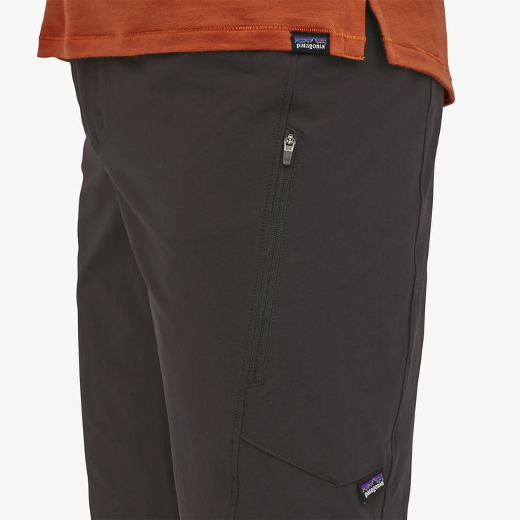 Patagonia Men's Dirt Craft Shorts - 11½", Black, closer view of side pocket