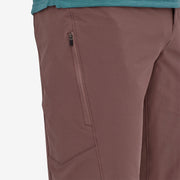 Patagonia Men's Landfarer Bike Shorts - 12", Dusky Brown, closer view of side pocket