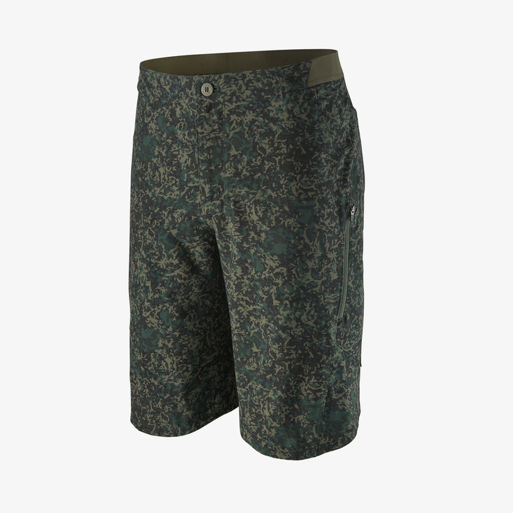 Patagonia Men's Landfarer Bike Shorts - 12", Lichen: Pinyon Green, Front View