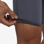 Patagonia Nether Bike Liner Short - 7", Smolder Blue, View of leg grips