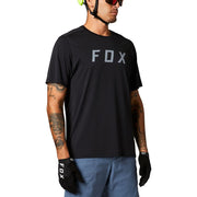 Fox Ranger Short-Sleeve Mountain Bike Jersey black full view