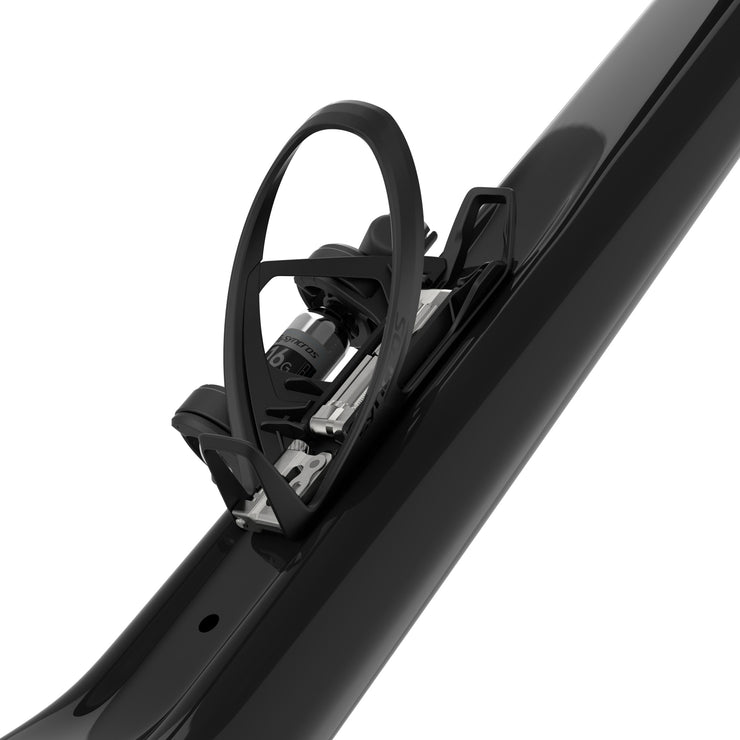 Syncros iS Cache Cage CO2, Black, displayed on downtube