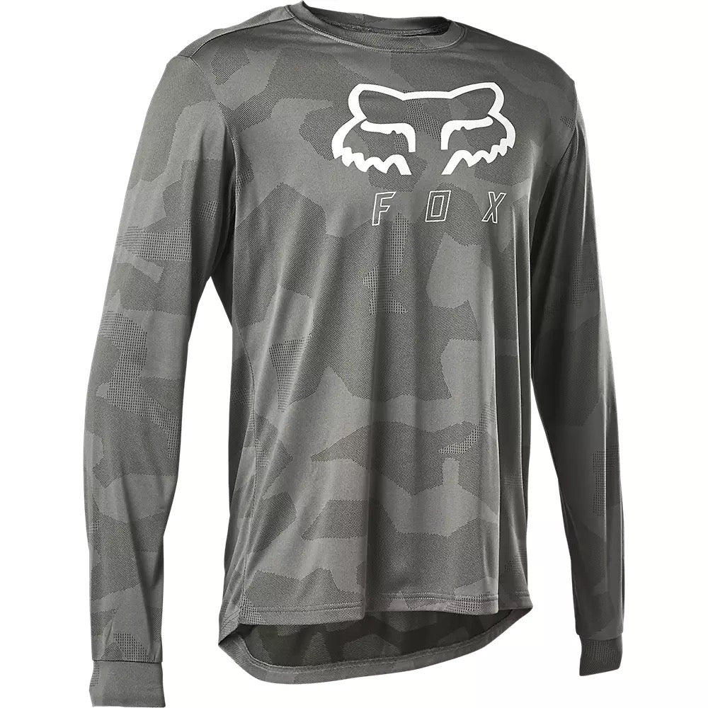 fox long sleeve mountain bike jersey