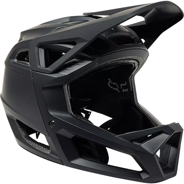 Fox Proframe RS Helmet in black side view