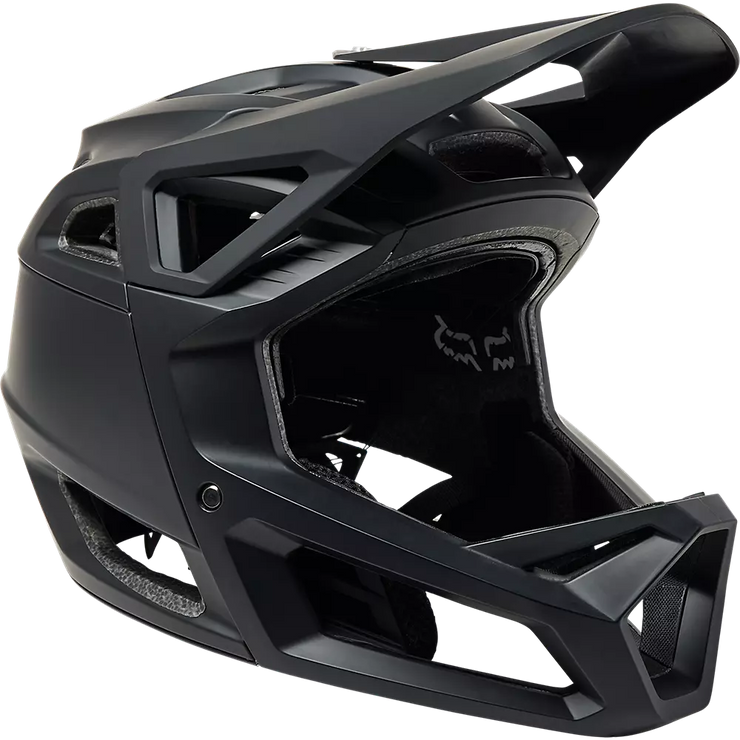 Fox Proframe RS Helmet in black side view