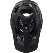 Fox Proframe RS Helmet in black top view