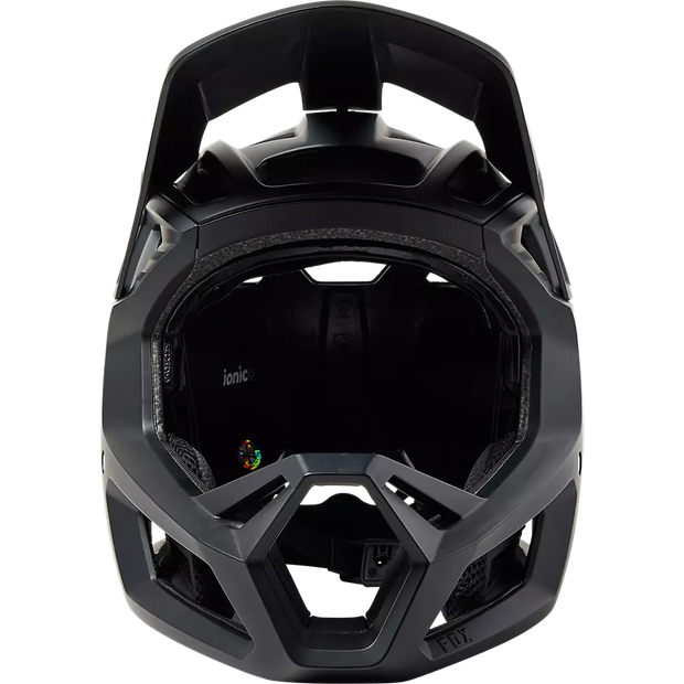 Fox Proframe RS Helmet in black front view