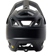 Fox Proframe RS Helmet in black back view