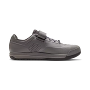 Fox Union Clipless Mountain Bike Shoes, grey, outside view.