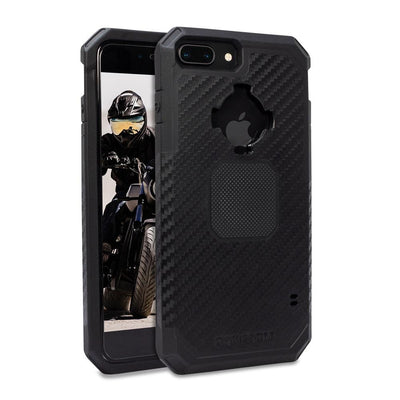 Rokform iPhone 8/7/6+ Rugged Phone Case black full view