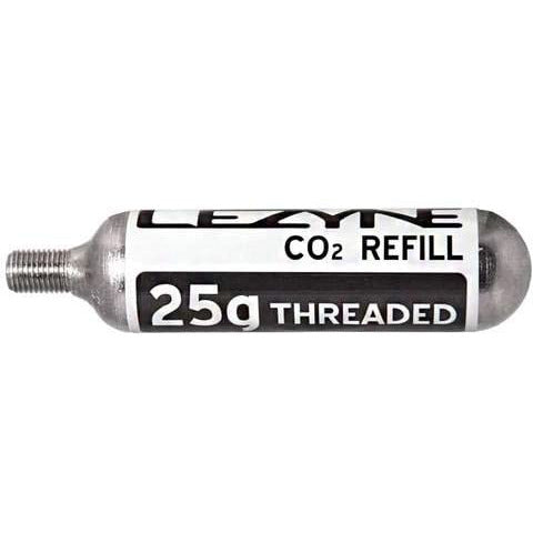Co2 Cylinder 25g Co2 Threaded Cartridges Lezyne Threaded CO2