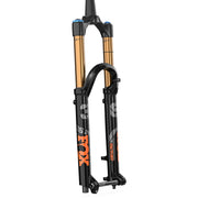 Fox 36 Float Factory Series Mountain Bike Fork, 29, 150mm, 2023, shiny black, full view.