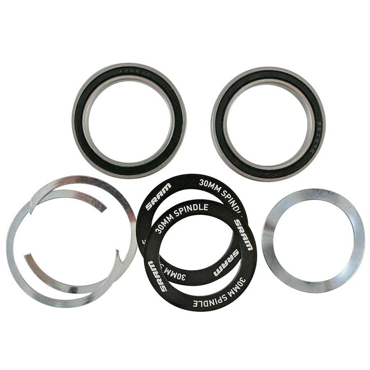 SRAM Bearing Assembly For BB30 Bottom Bracket, full view.