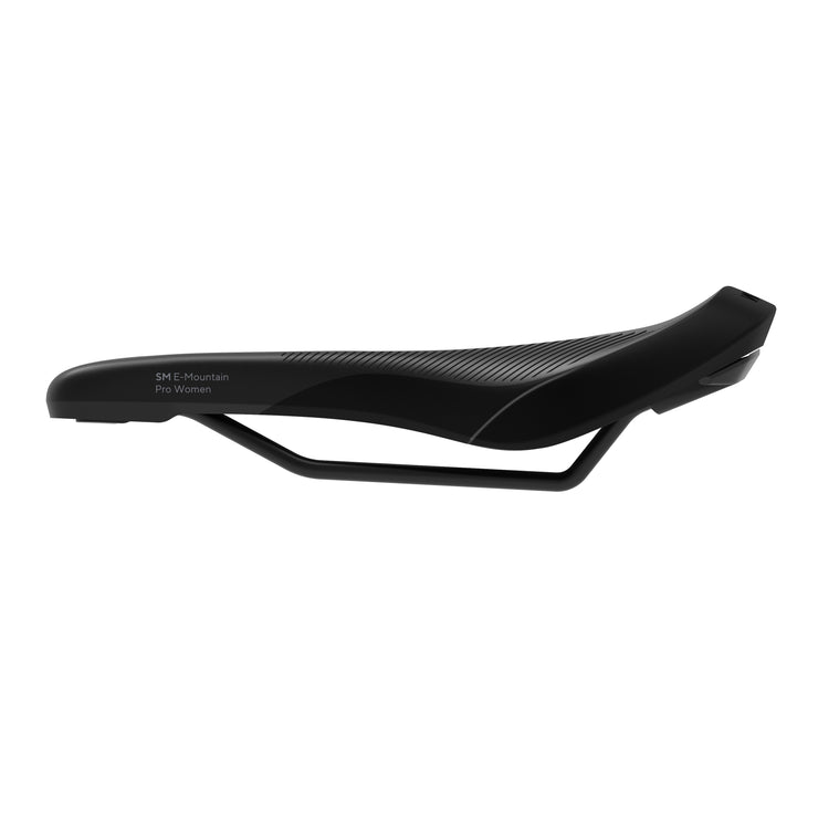 Ergon SM E-Mountain Pro Women's Saddle, Stealth, Side View