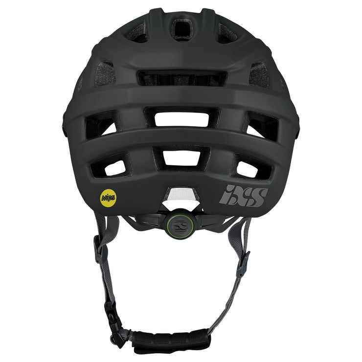  IXS Trail EVO MIPS Mountain Bike Helmet, Black, Back of the helmet