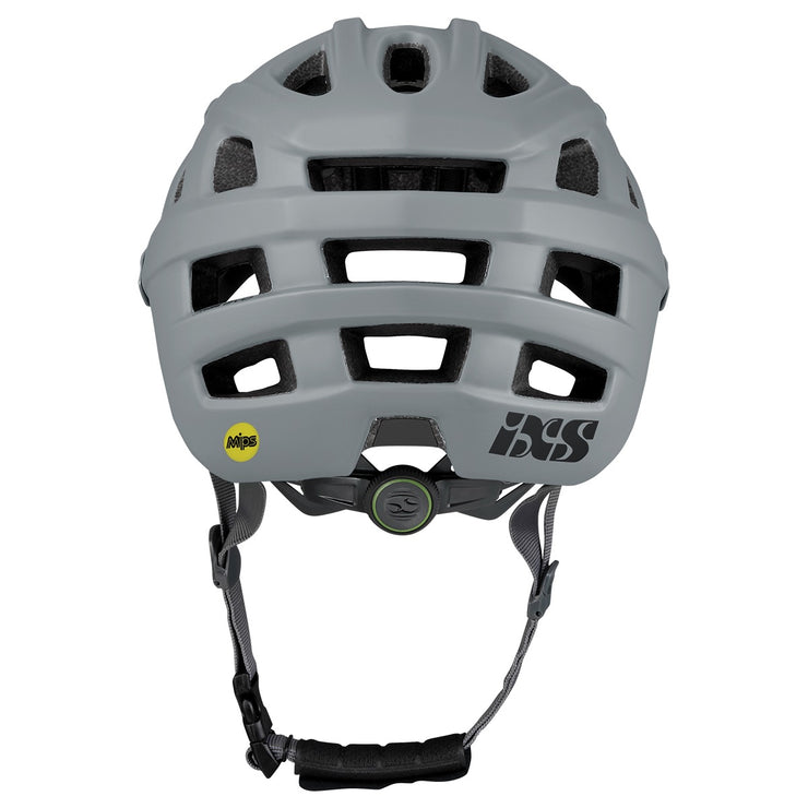  IXS Trail EVO MIPS Mountain Bike Helmet, Gray, Back of the helmet view
