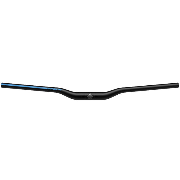 Spank Spoon 35 Handlebar, Black/Blue, 25mm rise, Full View