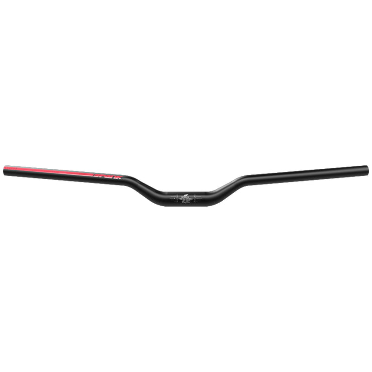 Spank Spoon 35 Handlebar, Black/Red, 40mm Rise, Full View