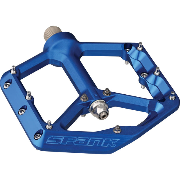 Spank Oozy Reboot Pedals,  Blue, Full View