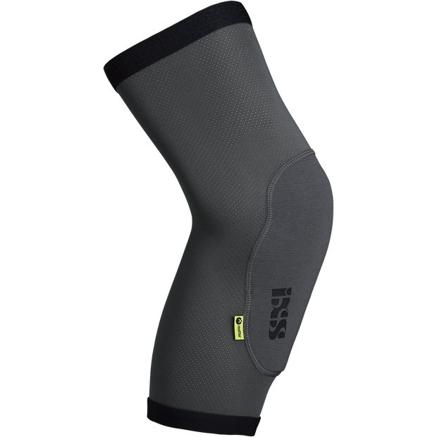 IXS Flow Light Knee Pads, graphite, side view. 