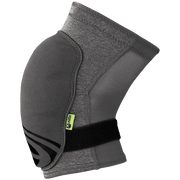 IXS Flow Zip Knee Guard, Gray, Side View