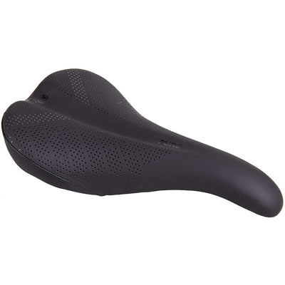 WTB Pure Black Steel Saddle full view