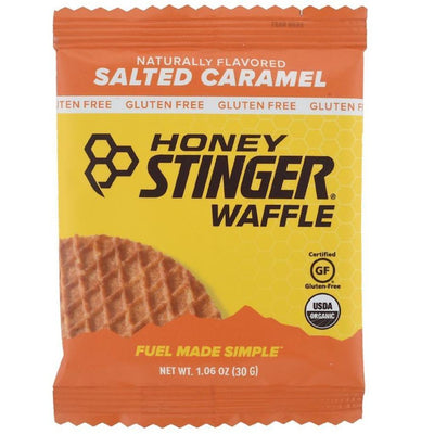 Honey Stinger Waffle Gluten Free salted caramel full view