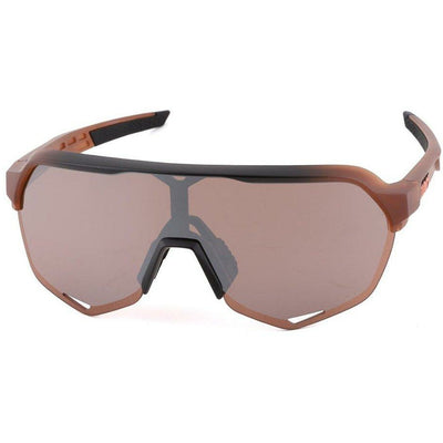 100% S2® Matte Translucent Brown Fade HiPER® Silver Mirror Lens + Clear Lens Included, Full view