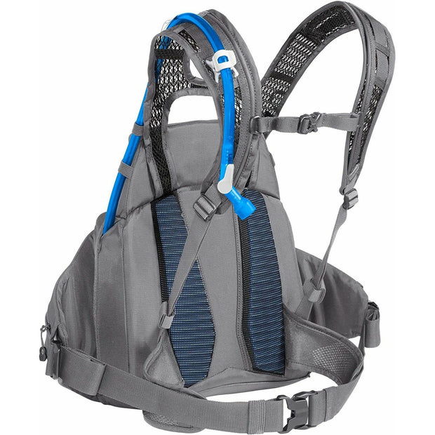 CamelBak Solstice 10 LR Hydration Pack gunmetal/blue haze back view