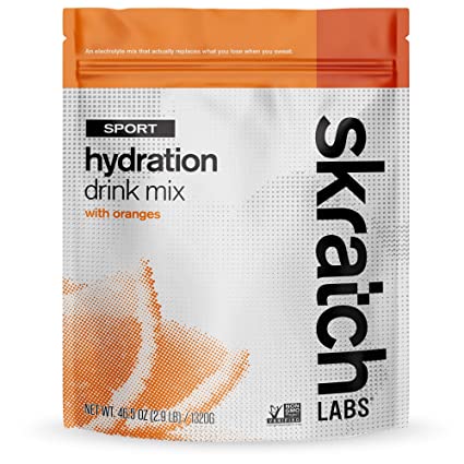 Skratch Hydration Mix orange full view 
