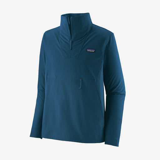 Patagonia R1 Crossstrata, lagom blue, full view.