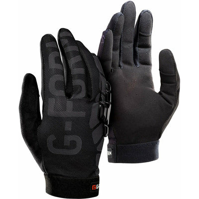 G-Form Sorata Trail Glove pair black/gray full view