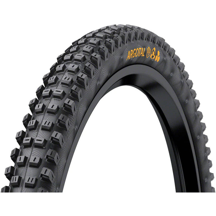 Continental Argotal 29 x 2.6 Enduro Soft Mountain Bike Tire, full view.