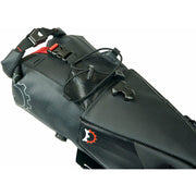 Revelate Designs Terrapin Seat Bag - 8L, Black, Top View