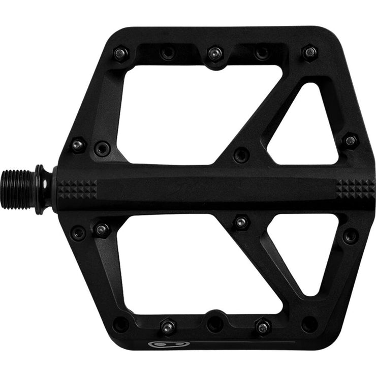 Crankbrothers Stamp 1 Platform Pedal, Black, Full View