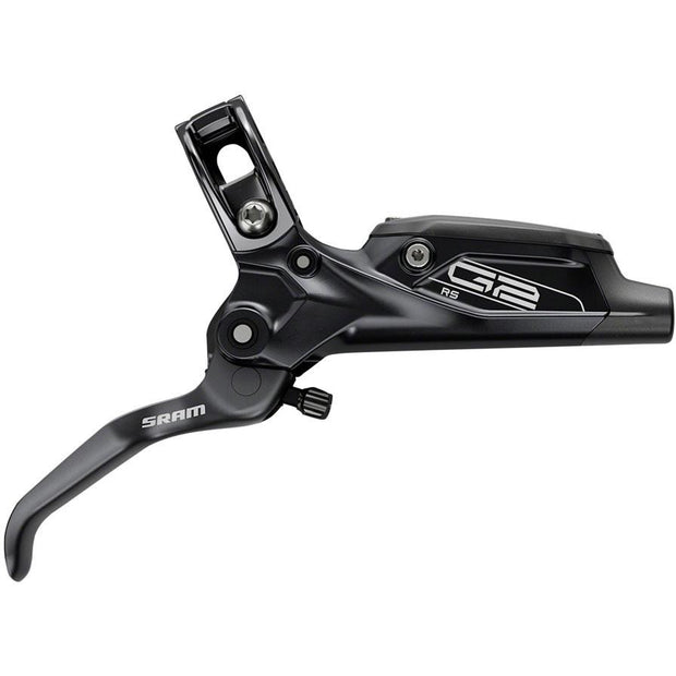 SRAM G2 RS Disc Brake and Lever - Rear, Hydraulic, Post Mount, Diffusion Black Anodized, A2, Full View