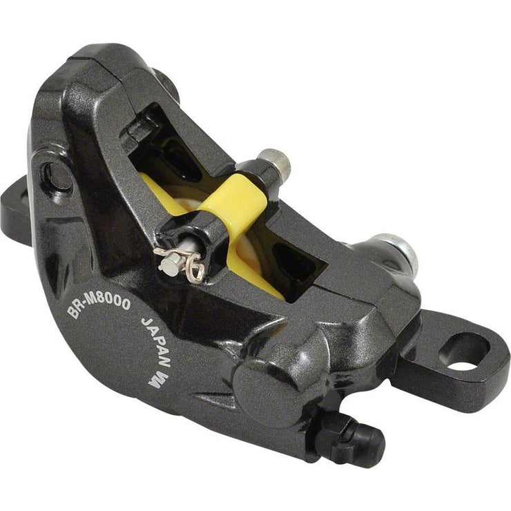 Shimano XT BR-M8000 Mountain Bike Disc Brake Caliper with Resin Pads, Front or Rear