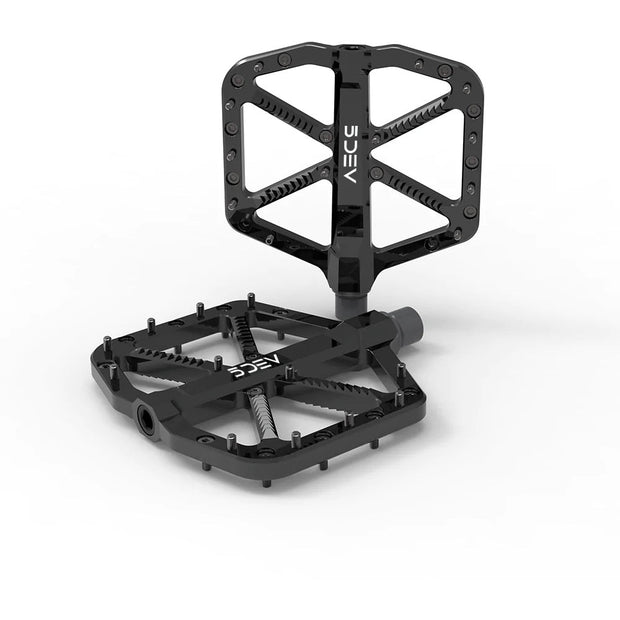 5DEV Trail/Enduro Flat Pedal, Black, Full View