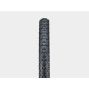 Bontrager XR4 Team Issue TLR MTB Tire, black, tread view.